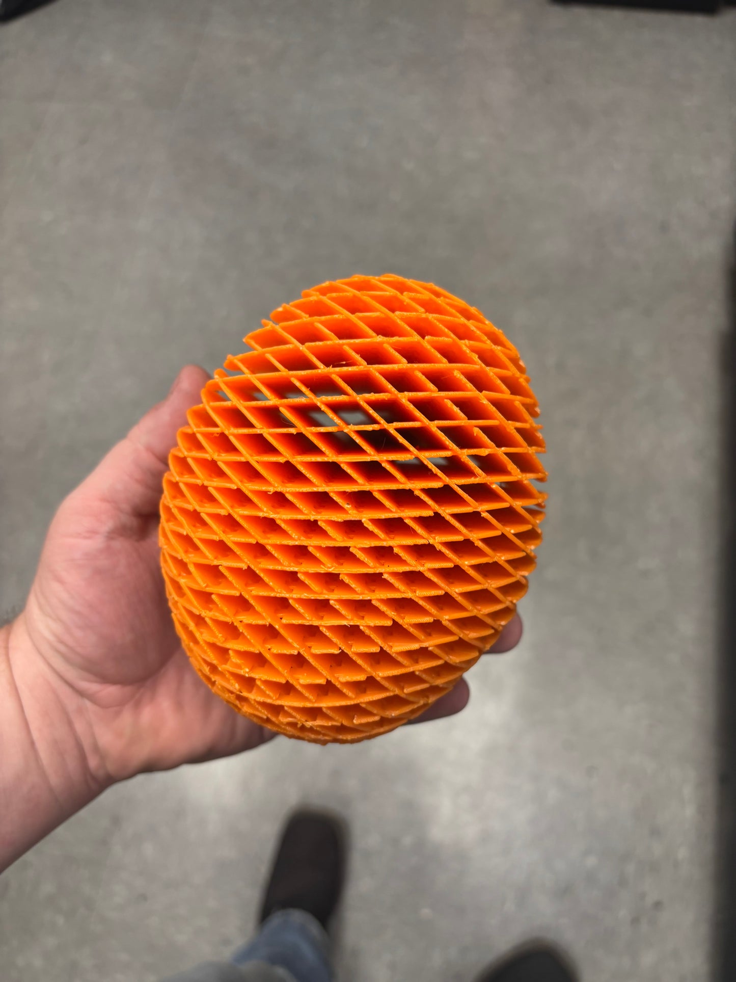 Transforming fidget ball